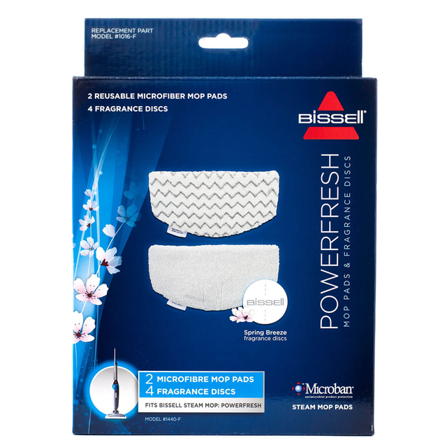 PowerFresh Steam Mop Replacement Pads & Scent Discs