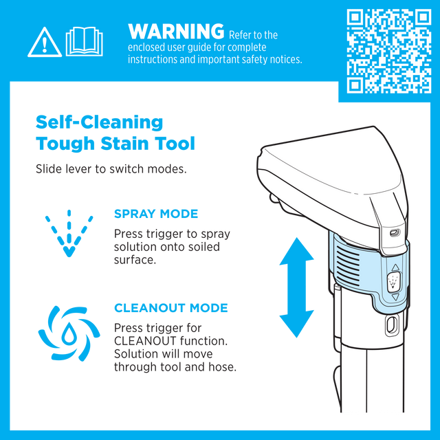 4" Self-Cleaning Tough Stain Tool